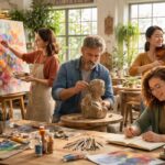 découvrez des activités artistiques enrichissantes qui favorisent la satisfaction personnelle et le bien-être créatif.