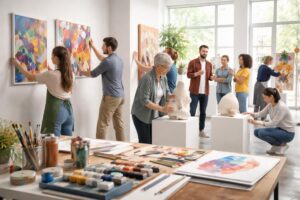 découvrez notre service d'organisation d'événements artistiques spécialement conçu pour les débutants, offrant un accompagnement personnalisé pour vos premiers pas dans le monde de l'art.