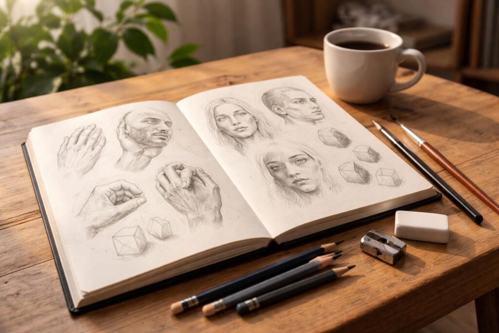 découvrez des exercices de dessin quotidiens simples et efficaces pour améliorer vos compétences artistiques jour après jour.