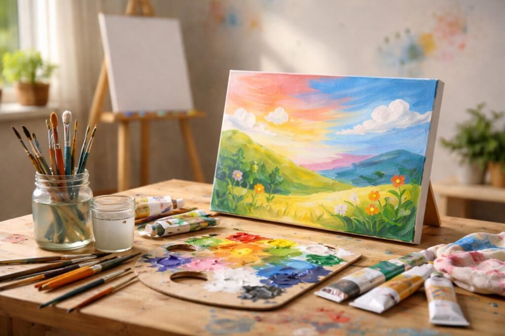 découvrez des techniques de peinture simples et accessibles pour les débutants, avec des astuces pratiques pour maîtriser les bases et réveiller votre créativité artistique.